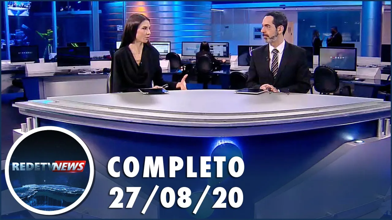 RedeTV News (27/08/20) | Completo