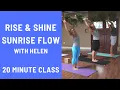 Download Lagu 20 Minute Yoga Class - Rise \u0026 Shine Sunrise Flow