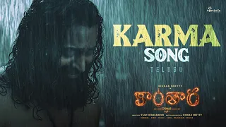 karma video song telugu kantara chapter 1 rishab shetty rukmini vasanth hombale films