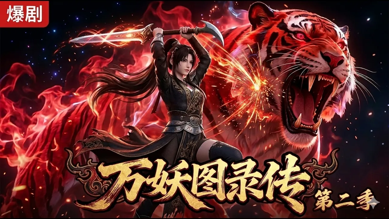 📖《萬妖圖錄傳第二季》|姜月初以妖魔之血為墨、百妖譜為卷,繪妖奪神通!從虎山神刀法到白蛟控水,斬妖增道行,神通多到煩惱!長安月下仙佛絕跡妖魔橫行,她從少女逆襲成萬妖之主!#萬妖圖錄傳 #繪妖奪神通 poster