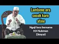 Bp KH Nukman Dimyati dari Prapak Temanggung dalam rangka Choul pengajian akbar