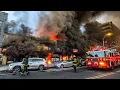 Download Lagu **EARLY ARRIVAL - HEAVY FIRE in Taxpayer** FDNY Battles MAJOR 4-ALARM Fire in Bronx [ Box  2297 ]