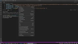 Encrypt and decrypt a message in Python using only 14 lines of code