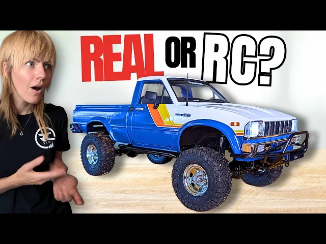 RC4WD Trail Finder 2 RTR w/1982 Toyota Pickup Hard Body Set RC Crawler Adventure #Z-RTR0069 #Z-RTR0070