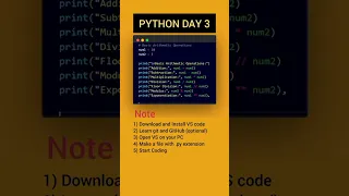 Python Programming Day 3 Arithmetic Operators CodeWithBismillah