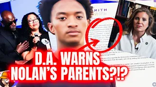 CoverUp In FULL Swing D A Sends DISTURBING Letter To Nolan s Mom Attrny s Jump Into Action