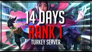 TF Blade | 14 Days to rank 1 (TR Region)