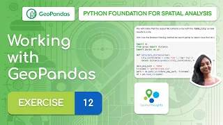 Exercise 12 - Working with GeoPandas