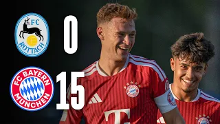 Bayern down Rottach-Egern 15-0 FC Rottach-Egern - FC Bayern Highlights 2026
