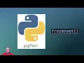Python built-in function frozenset