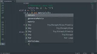 Leetcode 59 Spiral Matrix II in Python Python Leetcode Python Coding Tutorial Python ASMR