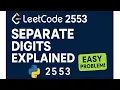 LeetCode 2553 - Separate the Digits in an Array Easy Clean Solution