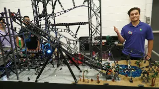 Huge LEGO Roller Coaster Dream Labs