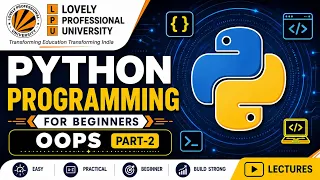 Python Programming OOPS Part-2 LPU CDP