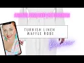 KetosisMom Reviews Turkish Linen Waffle Robe from Amazon