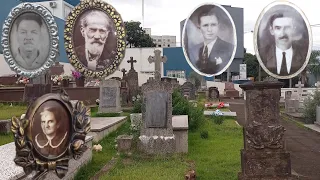 TÚMULOS DE 160 ANOS ATRÁS NO CEMITÉRIO LUTERANO 🧐🪦 Hier Ruth in Gott