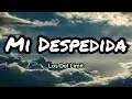 Los Del Limit - Mi Despedida