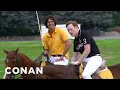 Conan Learns To Play Polo CONAN on TBS