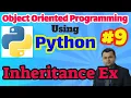 Object Oriented Programming Using Python Inheritance Example Program