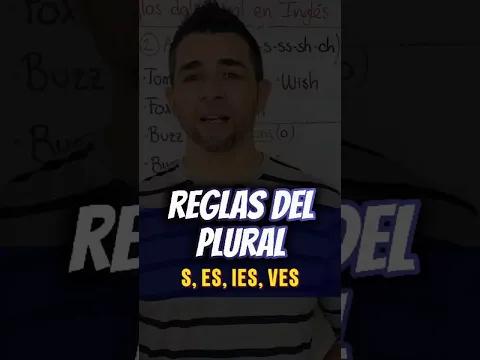 Cómo formar el plural en inglés | S, ES, IES y VES (Short)