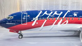 Southwest Airlines unveils Independence One plane