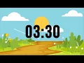 3 minute 30 Second Countdown Timer with Music For Kids