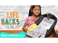 3 Hacks To Get You ORGANIZED LIFE HACKS FOR KIDS