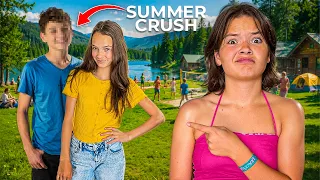 She Got a Crush at SUMMER CAMP!
