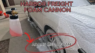 The Harbor freight Foam Cannon Is the Best I Have EVER USED