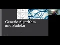 Genetic Algorithms for Sudoku