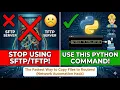 How to Copy Files to a Cisco Router Using Python No SFTP Needed