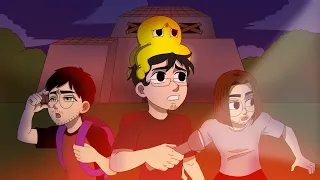 3 Malucos CAÇANDO fantasmas - Animação JogandoFoddaci