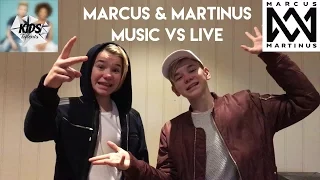 Download MARCUS \u0026 MARTINUS | MUSIC VS LIVE MP3