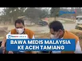 Lagu Mualem Gandeng Tim Medis Malaysia saat Kunjungi Aceh Tamiang, Naik Mobil Bak Terbuka