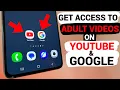 New Way To Watch Adult s On YouTube And Google 2026