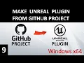 Unreal plugin from GitHub project - Plugin in Another Project