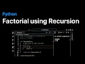 Factorial Program using Recursion in Python Language ProgramGuru org