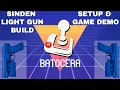 BATOCERA SINDEN Light Gun PC build - How to setup and game demo