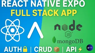 React Native Full Stack App Node js MongoDB Tutorial