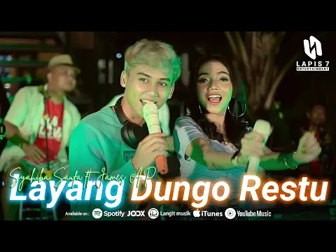 Download MP3 Syahiba Saufa ft. James AP - Layang Dungo Restu (LDR) Akustik Koplo (Official Music Video)