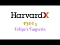 HarvardX CS50 Python Felipe s Taqueria PSET 3
