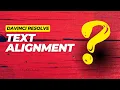 Text Alignment DaVinci Resolve - Tips Tricks