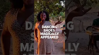 Dancing shoes magically appeared #sailinglifestyle #africa