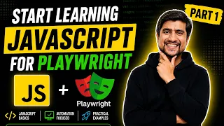 Start Learning JavaScript for Playwright Part 1