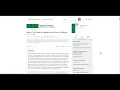 Obtaining Articles from Library Databases