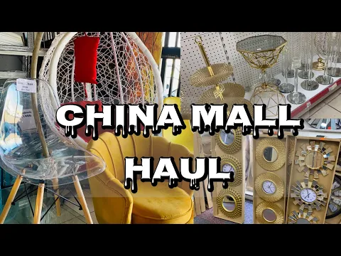 Download MP3 China Mall Haul | Home decor | Furniture | Cheap items | Lister mongie | South African YouTuber