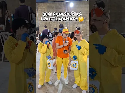 QUAL NOTA VOCÊ DÁ PRA ESSE COSPLAY? 🤔 #anime #cosplay