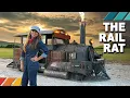 THE RAIL RAT I Drove the Weirdest Diesel Rat Rod Train on the Street Like it Was Normal EP45