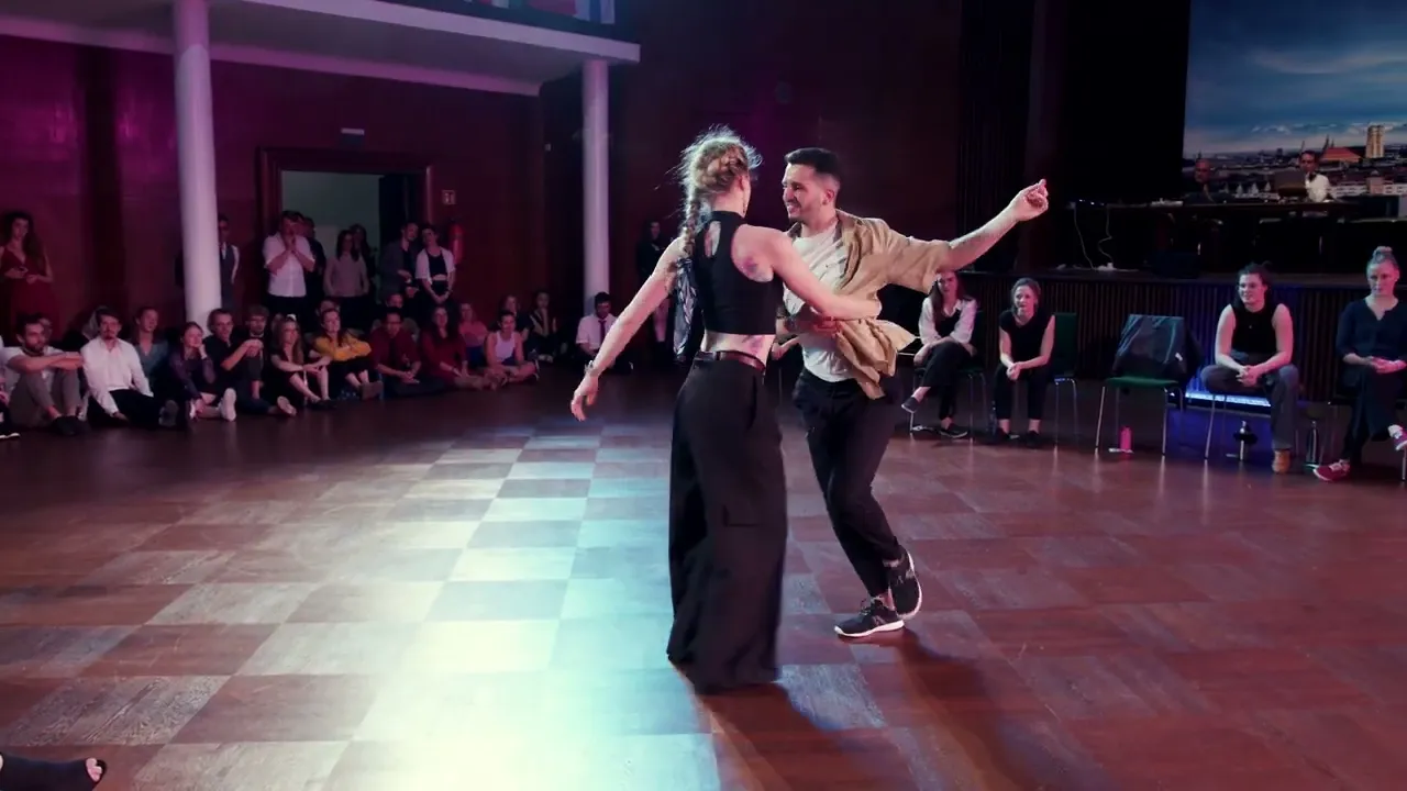 Mel Verduci & Hélène MICKLE - 5th place All-Stars Jack&Jill Finals - Bavarian Open 2023