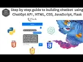Building an Interactive Chatbot using ChatGpt APIs with HTML CSS JS Python and Flask Hack Code